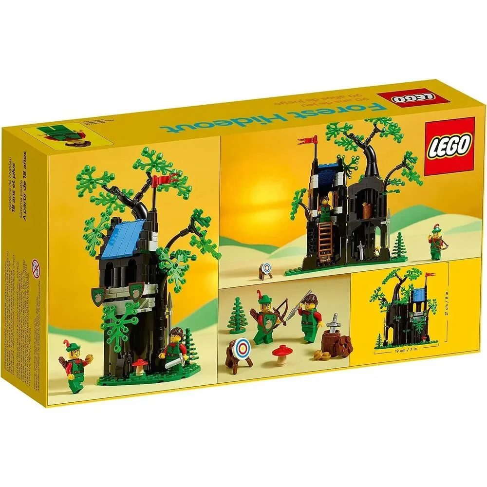 LEGO 40567 Forest Forestmen Hideout Castle System 90th Anniversary (Damage- Box)
